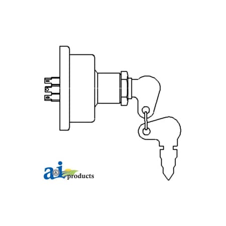 A & I Products Switch, Starter - 3 Prong 3.75" x4" x2.75" A-194747M1